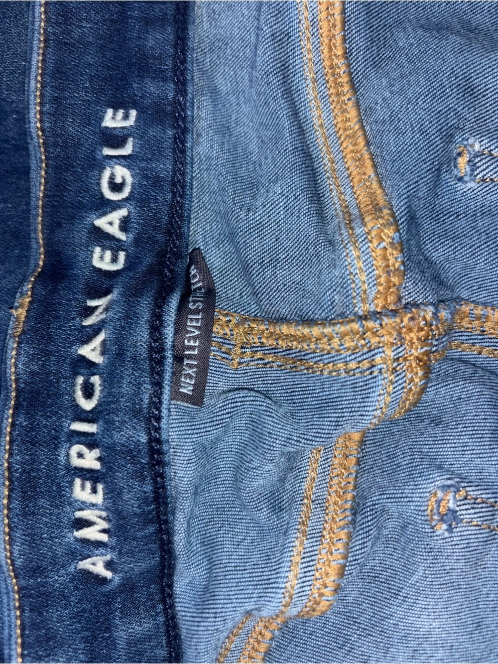 American Eagle Outfitters Indigo Wash Skinny Jeans - Picture 6 of 7